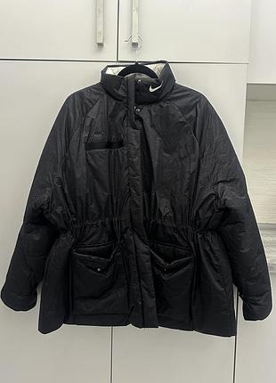 Парка куртка женская nike therma-fit shiny woman’s jacket