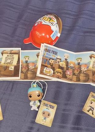 Киндер джой фигурка ван писк ророноа зеро усопп нефертари ове игрушка one piece фигурка фанко