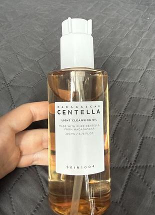 Гідрофільна олія centella asiatica cleansing oil 200 мл
