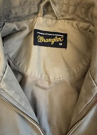 Куртка чоловіча wrangler бомбер сіра 6