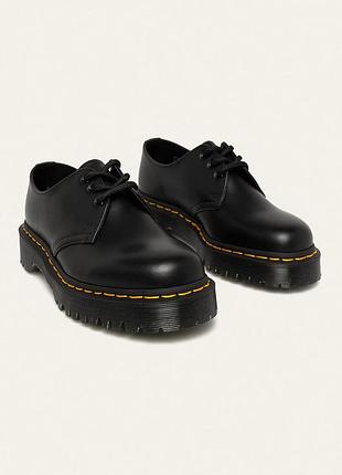 Туфлі жіночі dr. martens 1461 bex чорні, шкіряні