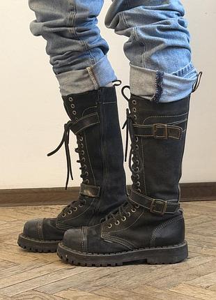 Steel boots – высокие ботинки, размер 39