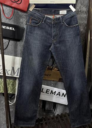 Джинси чоловічі штани hugo boss regular fit denim jeans сірий l m