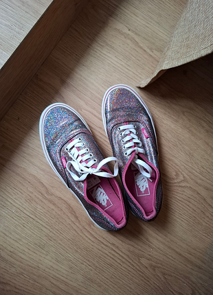 Кеди 39р. vans authentic rainbow glitter (lgbtq sparkle)