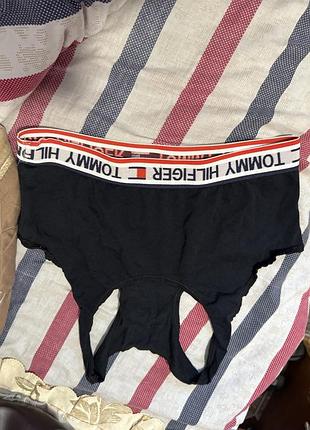 Топ жіночий tommy hilfiger чорний