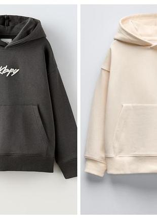 Толстовка zara р.164 худи zara пайта zara