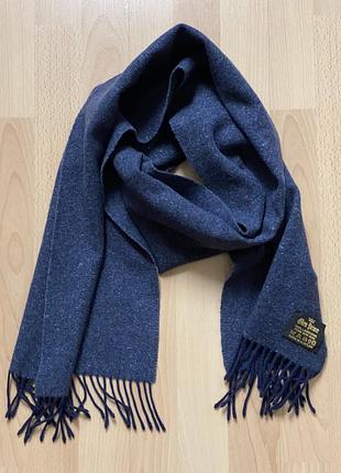 Шерстяной шарф glen prince 100% lambswool оригинал шотландия