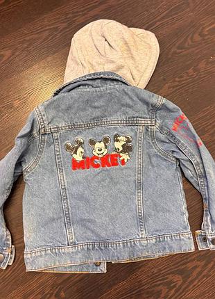 Джинсова куртка disney mickey mouse 6