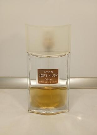 Жіноча туалетна вода avon "soft mask delise fleur de chocolate" 50мл женская туалетная вода