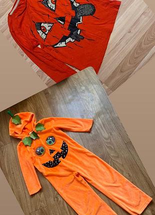 Реглан кофта костюм гарбуза halloween pumpkin