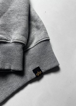 Свитшот мужской alpha industries 8