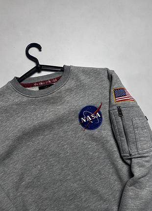 Свитшот мужской alpha industries