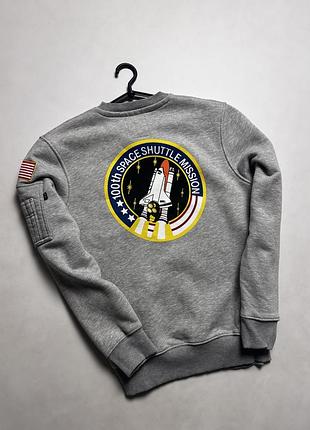 Свитшот мужской alpha industries 4