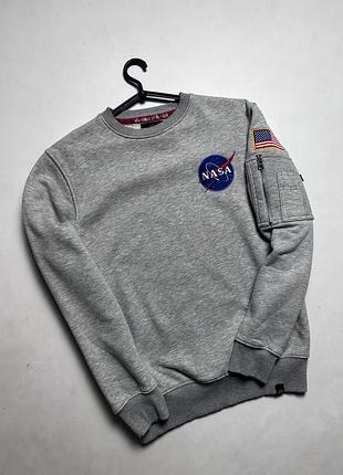 Свитшот мужской alpha industries 2