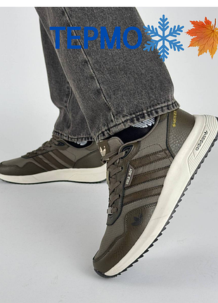 Чоловічі термо кросівки adidas retropy gtx khaki beige