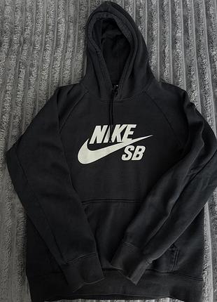 Худі чорне nike 2