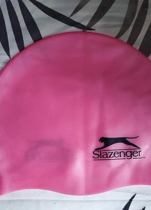 Силиконовая шапочка для плавания slazenger