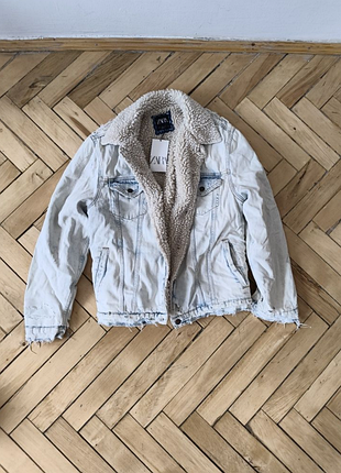 Куртка zara нова штучне хутро