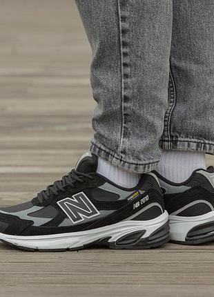 Чоловічі кросівки new balance 2010 cordura black grey termo
