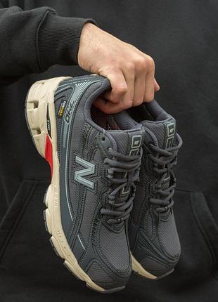 Мужские кроссовки new balance 740 gore-tex grey