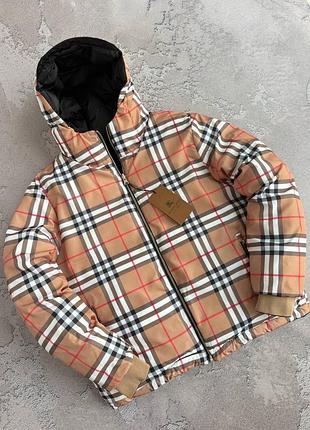Двостороння куртка burberry 9