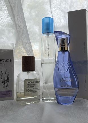 Набір парфумованої води avon local nature lavender encanto alluring summer white