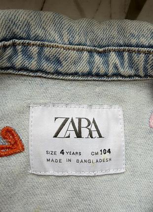 Куртка дитяча джинсова zara 3