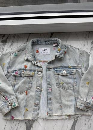 Куртка дитяча джинсова zara