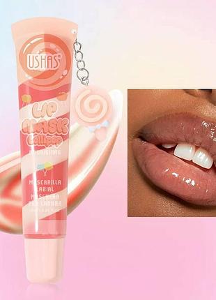Блиск - бальзам для губ lip mask lollipop peach, 18 г (з ароматом персикового льодяника)