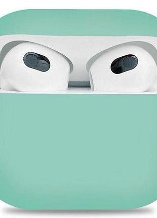 Чехол для наушников airpods 3 ментоловый