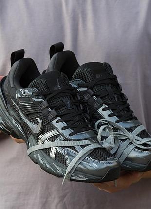 Кросівки чоловічі nike runtekk black white custom