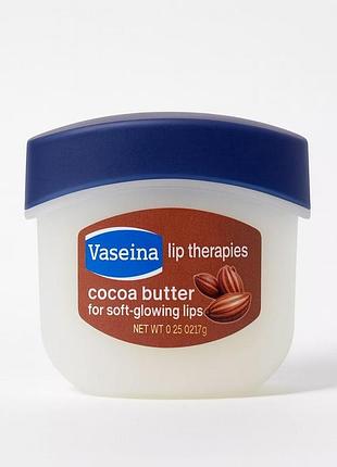 Бальзам (вазелин) для губ cocoa butter (масло какао), увлажнение и защита, 7 г