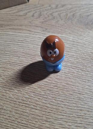 Іграшкова фігурка kinder коричнева, блакитна