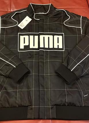 Спортивна куртка racer jacket puma black, р.xl/54