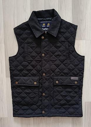 Мужская стеганая жилетка barbour