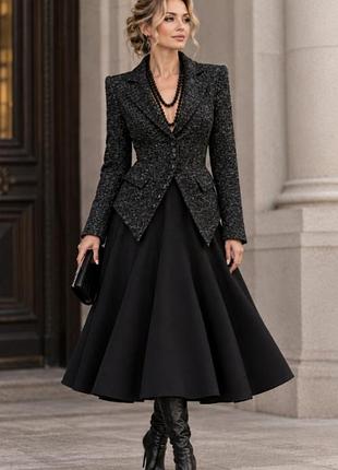 Итальянский дизайнерский трикотажный жакет с шерстью iblues (max mara fashion group) с асимметричным кроем / размер s - xs