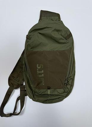 5.11 tactical тактический легкий нейлоновый рюкзак сумка слинг оливковое / хаки оригинал