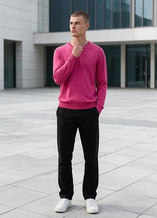 Footjoy — вовняний джемпер 100% wool, колір фуксія
