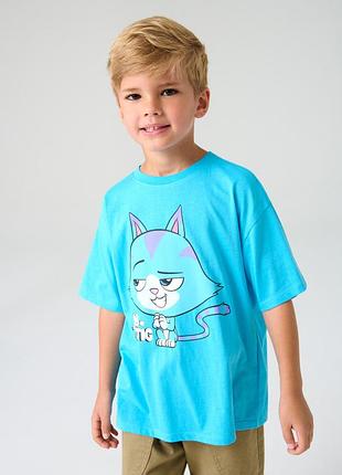 Футболка sinsay на мальчика / 40698 / oversize / gabby's dollhouse