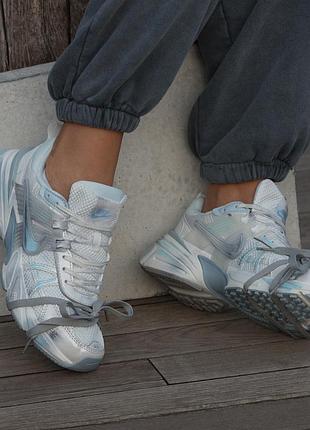 Кросівки жіночі nike runtekk v2k white blue custom