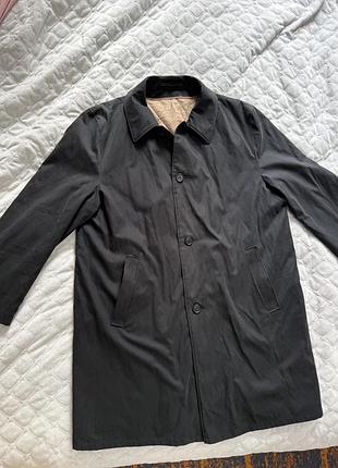 Чоловічий класичний плащ kingfield (австрія), розмір 56 (xxl), чудовий стан