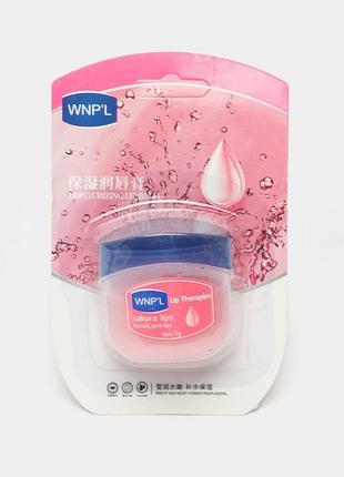 Бальзам для губ wnp’l sakura lips, увлажнение и защита, 7 г