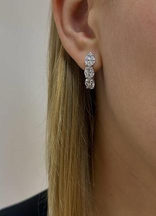 Серебряные серьги 925 пробы