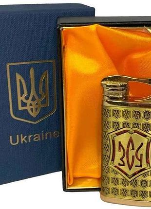 Запальничка газова зсу в подарунковій упаковці мікс тм китай