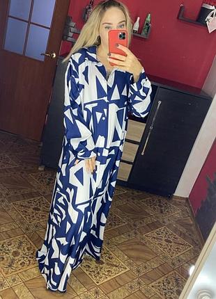 Платье рубашка 👗 2
