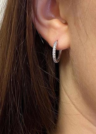Серебряные серьги 925 пробы