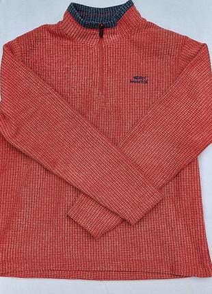 Чоловіча флісова кофта weird fish newark 1/4 zip grid fleece, розмір xl