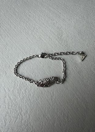 Браслет жіночий guess сріблястий