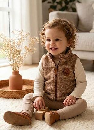 🍂 тепла жилетка so cute 86 р. (12–18 міс.) 🍂