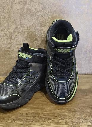 Кросівки для дітей skechers чорні, розмір 33